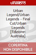 Urban Legend/Urban Legends - Final Cut/Urban Legends [Edizione: Australia] dvd