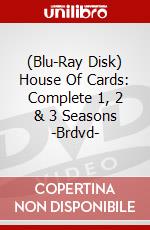(Blu-Ray Disk) House Of Cards: Complete 1, 2 & 3 Seasons -Brdvd- brd
