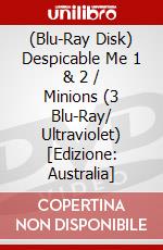 (Blu-Ray Disk) Despicable Me 1 & 2 / Minions (3 Blu-Ray/ Ultraviolet) [Edizione: Australia] brd
