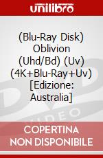 (Blu-Ray Disk) Oblivion (Uhd/Bd) (Uv) (4K+Blu-Ray+Uv) [Edizione: Australia] brd
