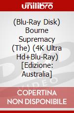 (Blu-Ray Disk) Bourne Supremacy (The) (4K Ultra Hd+Blu-Ray) [Edizione: Australia] brd