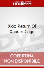 Xxx: Return Of Xander Cage dvd