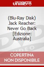 (Blu-Ray Disk) Jack Reacher: Never Go Back [Edizione: Australia] brd