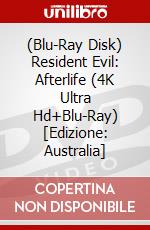 (Blu-Ray Disk) Resident Evil: Afterlife (4K Ultra Hd+Blu-Ray) [Edizione: Australia] brd