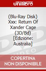 (Blu-Ray Disk) Xxx: Return Of Xander Cage (3D/Bd) [Edizione: Australia] brd