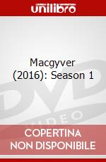 Macgyver (2016): Season 1 dvd