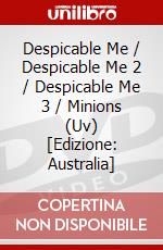 Despicable Me / Despicable Me 2 / Despicable Me 3 / Minions (Uv) [Edizione: Australia] dvd