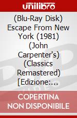 (Blu-Ray Disk) Escape From New York (1981) (John Carpenter's) (Classics Remastered) [Edizione: Australia] brd