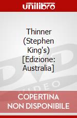 Thinner (Stephen King's) [Edizione: Australia] dvd
