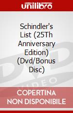 Schindler's List (25Th Anniversary Edition) (Dvd/Bonus Disc) dvd