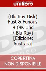 (Blu-Ray Disk) Fast & Furious 4 (4K Uhd / Blu-Ray) [Edizione: Australia] brd