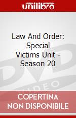 Law And Order: Special Victims Unit - Season 20 dvd