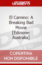El Camino: A Breaking Bad Movie [Edizione: Australia] dvd
