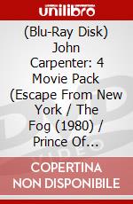 (Blu-Ray Disk) John Carpenter: 4 Movie Pack (Escape From New York / The Fog (1980) / Prince Of Darkness / They Live) brd