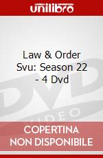 Law & Order Svu: Season 22 - 4 Dvd dvd