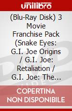(Blu-Ray Disk) 3 Movie Franchise Pack (Snake Eyes: G.I. Joe Origins / G.I. Joe: Retaliation / G.I. Joe: The Rise Of Cobra) (3 Blu-Ray) brd