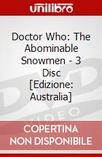 Doctor Who: The Abominable Snowmen - 3 Disc [Edizione: Australia] dvd