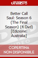Better Call Saul: Season 6 (The Final Season) (4 Dvd) [Edizione: Australia] dvd