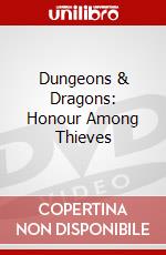 Dungeons & Dragons: Honour Among Thieves dvd