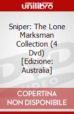 Sniper: The Lone Marksman Collection (4 Dvd) [Edizione: Australia] dvd