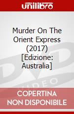 Murder On The Orient Express (2017) [Edizione: Australia] dvd