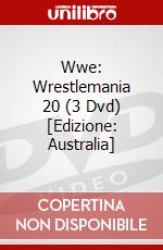 Wwe: Wrestlemania 20 (3 Dvd) [Edizione: Australia] dvd