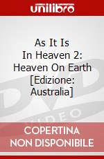 As It Is In Heaven 2: Heaven On Earth [Edizione: Australia] dvd