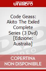 Code Geass: Akito The Exiled Complete Series (3 Dvd) [Edizione: Australia] dvd