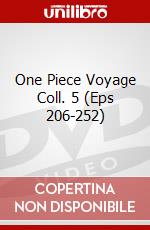 One Piece Voyage Coll. 5 (Eps 206-252) dvd