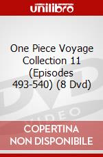 One Piece Voyage Collection 11 (Episodes 493-540) (8 Dvd) dvd