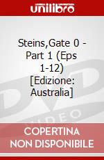 Steins,Gate 0 - Part 1 (Eps 1-12) [Edizione: Australia] dvd