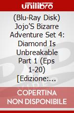 (Blu-Ray Disk) Jojo'S Bizarre Adventure Set 4: Diamond Is Unbreakable Part 1 (Eps 1-20) [Edizione: Australia] brd