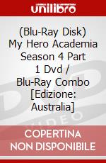 (Blu-Ray Disk) My Hero Academia Season 4 Part 1 Dvd / Blu-Ray Combo [Edizione: Australia] brd