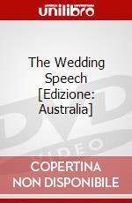 The Wedding Speech [Edizione: Australia] dvd