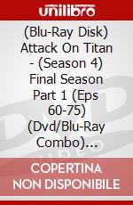 (Blu-Ray Disk) Attack On Titan - (Season 4) Final Season Part 1 (Eps 60-75) (Dvd/Blu-Ray Combo) (Limited Edition) [Edizione: Australia] brd