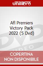 Afl Premiers Victory Pack 2022 (5 Dvd) dvd