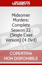 Midsomer Murders: Complete Season 22 (Single Case Version) (4 Dvd) dvd