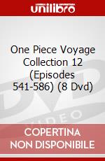 One Piece Voyage Collection 12 (Episodes 541-586) (8 Dvd) dvd