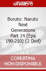 Boruto: Naruto Next Generations Part 14 (Eps 190-210) (2 Dvd) dvd