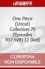 One Piece (Uncut) Collection 75 (Episodes 917-928) (2 Dvd) dvd