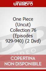 One Piece (Uncut) Collection 76 (Episodes 929-940) (2 Dvd) dvd