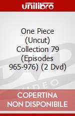 One Piece (Uncut) Collection 79 (Episodes 965-976) (2 Dvd) dvd