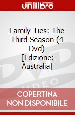Family Ties: The Third Season (4 Dvd) [Edizione: Australia] dvd