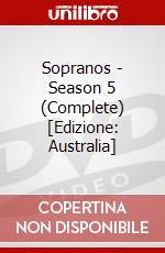 Sopranos - Season 5 (Complete) [Edizione: Australia] dvd
