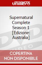 Supernatural Complete Season 1 [Edizione: Australia] dvd