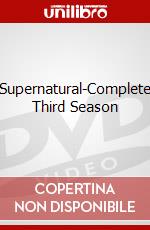 Supernatural-Complete Third Season dvd