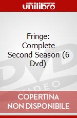Fringe: Complete Second Season (6 Dvd) dvd
