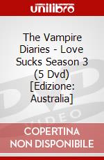 The Vampire Diaries - Love Sucks Season 3 (5 Dvd) [Edizione: Australia] dvd