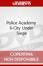 Police Academy 6-City Under Siege dvd