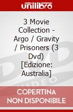 3 Movie Collection - Argo / Gravity / Prisoners (3 Dvd) [Edizione: Australia] dvd